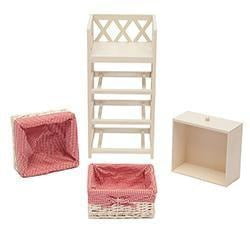 Тумба в прихожую Secret De Maison CAGE 3 ( mod. 4339 ) Слоновая кость