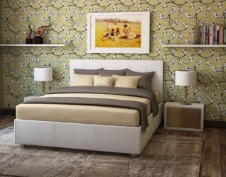 Кровать Julia Бежевый