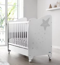 Кроватка 120x60 Micuna Estela White/Grey