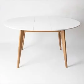 Стол обеденный Орион Плус 100кс100 Морилка Орех Морилка Дуб натуральный / Plus 100x100