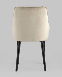 Стул Джоан велюр Бежевый