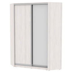 Шкаф-купе белый YA-198х1250-5(ЯАС-D6D5)