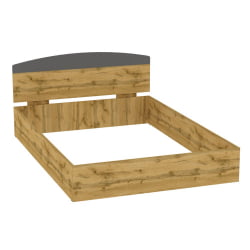 Кровать Алиса(L7)1447х798х2063(ДВ-Графит)