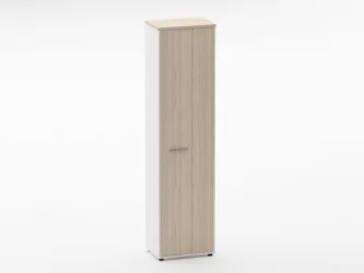 Шкаф для одежды 5 узкий Дека 10.23.302Пр Туя/Белый / Deka