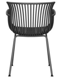 Стул обеденный ДОБРИН РОСС (темно-серый (ГР-04) без подушки) 4 шт / DOBRIN ROSS (GR-04)