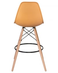 Стул барный DOBRIN DSW BAR (ножки светлый бук, цвет персиковый (NX-Y-06)) 2 шт