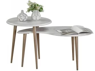 Придиванный столик BeautyStyle 2 Дуб дымчатый/шимо