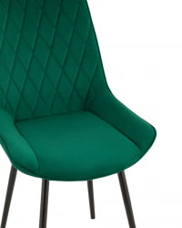 Стул Дарвин велюр Зеленый