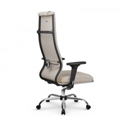 Кресло руководителя Мetta L 1m 50M/2D Infinity Easy Clean (MPES) Комплект 5 Светло-бежевое