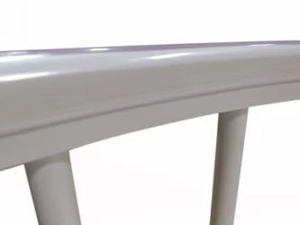 Кровать-трансформер с двумя матрасами и маятником Merry Happy Mini матовая Слоновая кость (3 в 1)