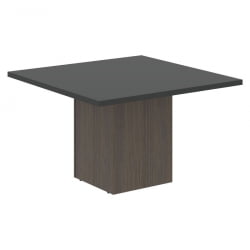 Стол для заседаний центральный VELION VCCT 1212.1 Яшма черный Дуб Сильвер