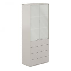 Шкаф высокий Atlas NZ-0332.GS.GS Серый камень