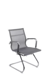 Кресло для посетителей Opera CF сетка Серый