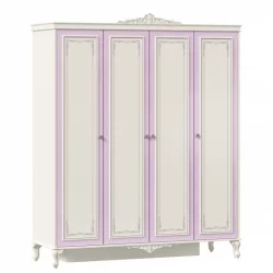 Шкаф четырехстворчатый Маркиза ЛД 517.113.000 Алебастр