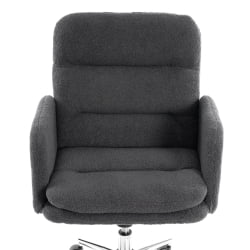 Кресло Dover хром букле, серый, barni grey