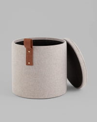 Пуф с ящиком Эркки XS серый