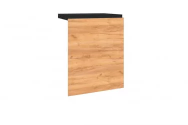 Фасад тумбы кухонной 600 Шервуд ЛД 281.640.000 Дуб золотой Черный
