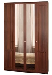 Шкаф для одежды и белья Sherlock 60 Орех шоколадный (спальня)