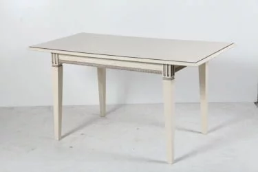 Стол из массива дерева Фаворит-2 (1,1м) тон 2 с коричневой патиной Бананы