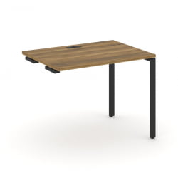 Стол приставка к опорным тумбам/шкафам CONCEPT CN.OSPR-001 Сандал Янтарный Черный