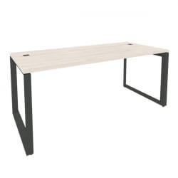 Стол рабочий руководителя на О-образном м/к ОНИКС О.МО-СРР-5.8 Денвер Светлый/Антрацит / ONIX O.MO-SRR-5.8