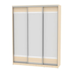 Шкаф-купе B-230х180х60-3(ДМ-D10D10D10)