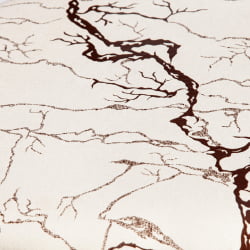 Стул DIAMANTE мягкое сидение бук, 42x42x85см, коричневый, ткань Крекс Айвори