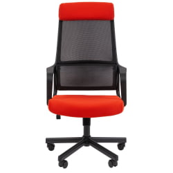 Кресло руководителя Chairman 590 ткань/сетка Красный