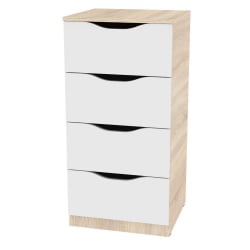 Комод в прихожую Аврора(K21)917х447х433(ДСС-Белый)