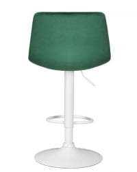 Стул барный DOBRIN TAILOR WHITE (зеленый велюр (MJ9-88)) 2 шт