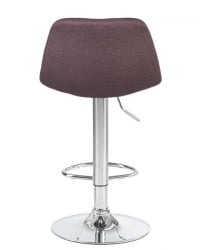 Стул барный ДОБРИН ДИНА (коричневый) 2 шт / DOBRIN DINA