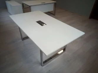 Стол переговорный GLOSS LINE НСП-О.938 Ivory