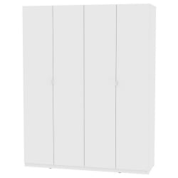 Шкаф распашный R-230х180х60-1-TR(Белый)