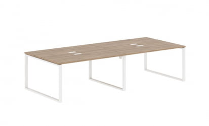 Бенч-система EDIS EQWST 3113 Дуб Денвер светлый Белый