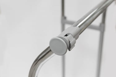 Вешалка с обувницей CH-4375 85-145x44x102-170 см, серый/хром