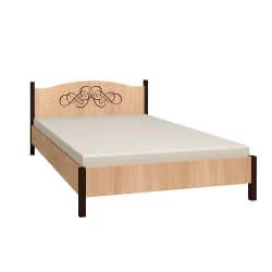 Кровать ADELE 2 Дуб Сонома/Орех шоколадный(спальня)