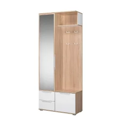 Шкаф комбинированный Куба 10.14 Дуб сонома-белый премиум