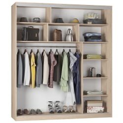 Шкаф-купе Б-220х200х60-1(ЯШС-Д7Д8Д7) / B-220х200х60-1(ЯШС-D7D8D7)