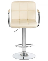 Стул барный DOBRIN KRUGER ARM (кремовый) 2 шт