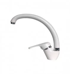 Смеситель Кухонный Lex Isonzo M White