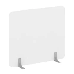 Перегородки на металлических опорах на фетровых подпятниках R-line DP.F-140-120 Белый Бриллиант