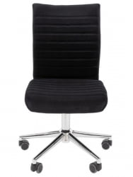 Офисное кресло CHAIRMAN 033 велюр Черный