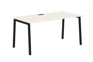 Стол письменный EDIS ELST 1580 Ясень Траун Черный