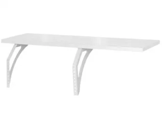 Полка навесная с проставкой Polka_b 1/550 Белая