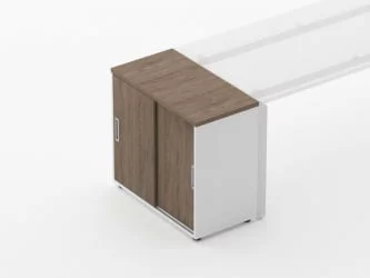 Тумба-купе Deka 9.02.08 Дуб Верцаска/Белый