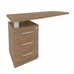 Тумба приставная First KTP-2 (L) Дуб Табак