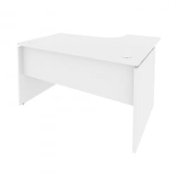 Стол эргономичный левый ОНИКС О.СА-3Л Белый Бриллиант / ONIX O.SA-3L