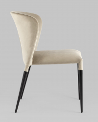 Стул для кухни Лори велюр Бежевый