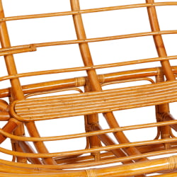 Диван MAMASAN/МАМАСАН 23/02 W /с подушкой/ 169х102х80 см, Pecan (орех), матрац 182х119 см, ткань серо-бежевая 3М 16/2