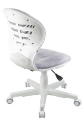 Кресло 1139 FW PL White велюр Bliss 09 аметист